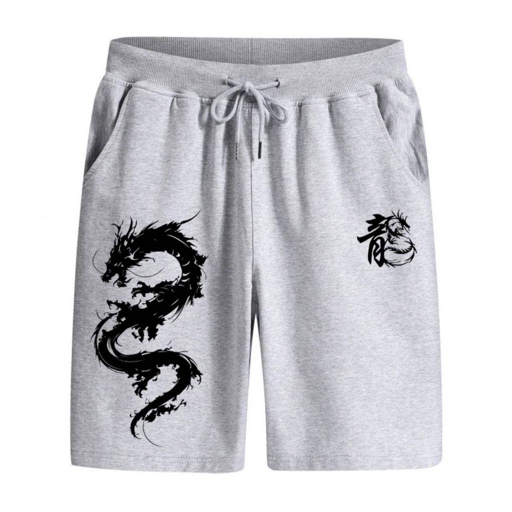 China Chinese Dragon Muay Thai Boxing Kickboxing Shorts 3D Print Training Unisex Men Women Quick Dry Fitness Gym Sport Workout Casual Streetwear