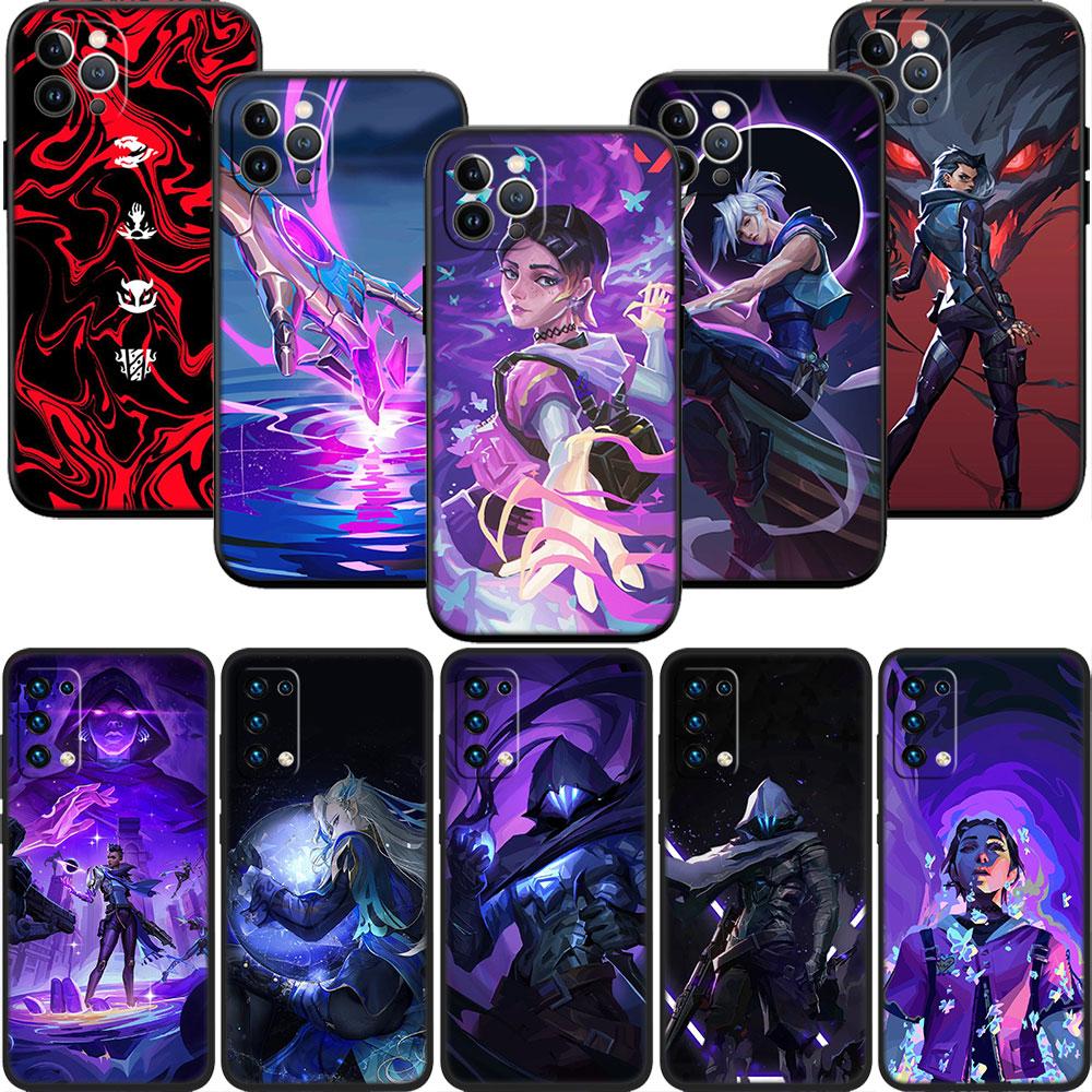 LO92 V-VALORANT Soft Shell Phone Case for Redmi Note 13 14 Pro+ Plus A3 A3X 13X 13C 13R 14S 14C 14R