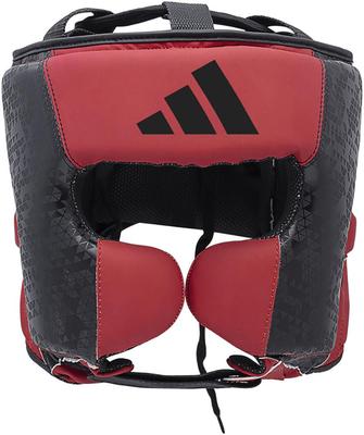 Adidas Combat Sports Бокс Единоборства Защита головы Combat 50 Тренировочный шлем ADIC50HG Яркий L Красно-черный