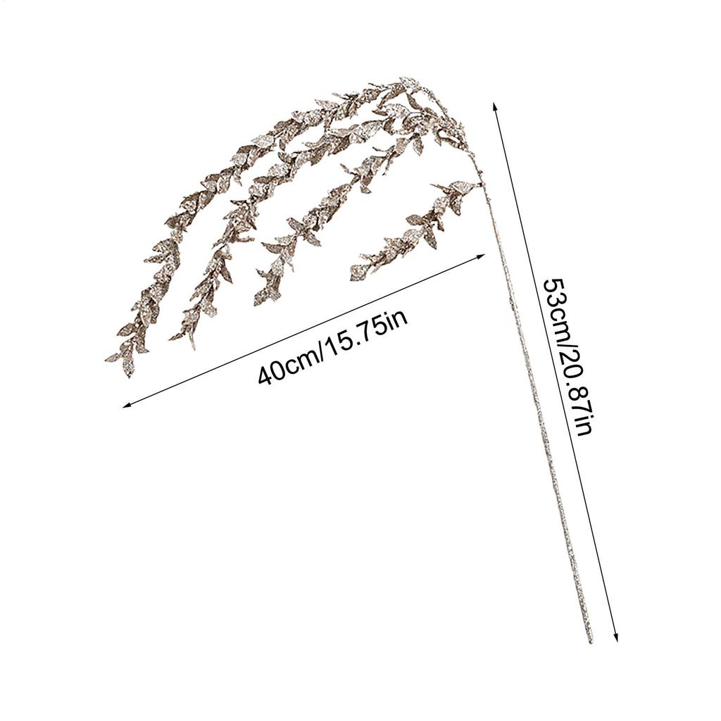 Наполнитель для рождественской елки Стебли Ветки Блестящая гирлянда Рождественские пики для поделок Для праздника в помещении Зима Осень Каминная полка На улице