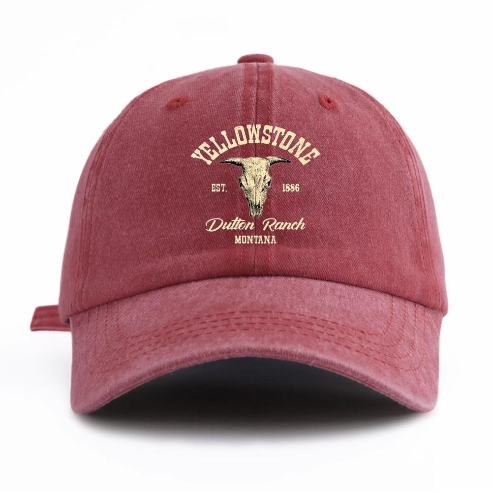 Cotton Western Cowboy Baseball Hats Hip Hop Outdoor Sun Hat Distressed Dad Hat for Men Women
