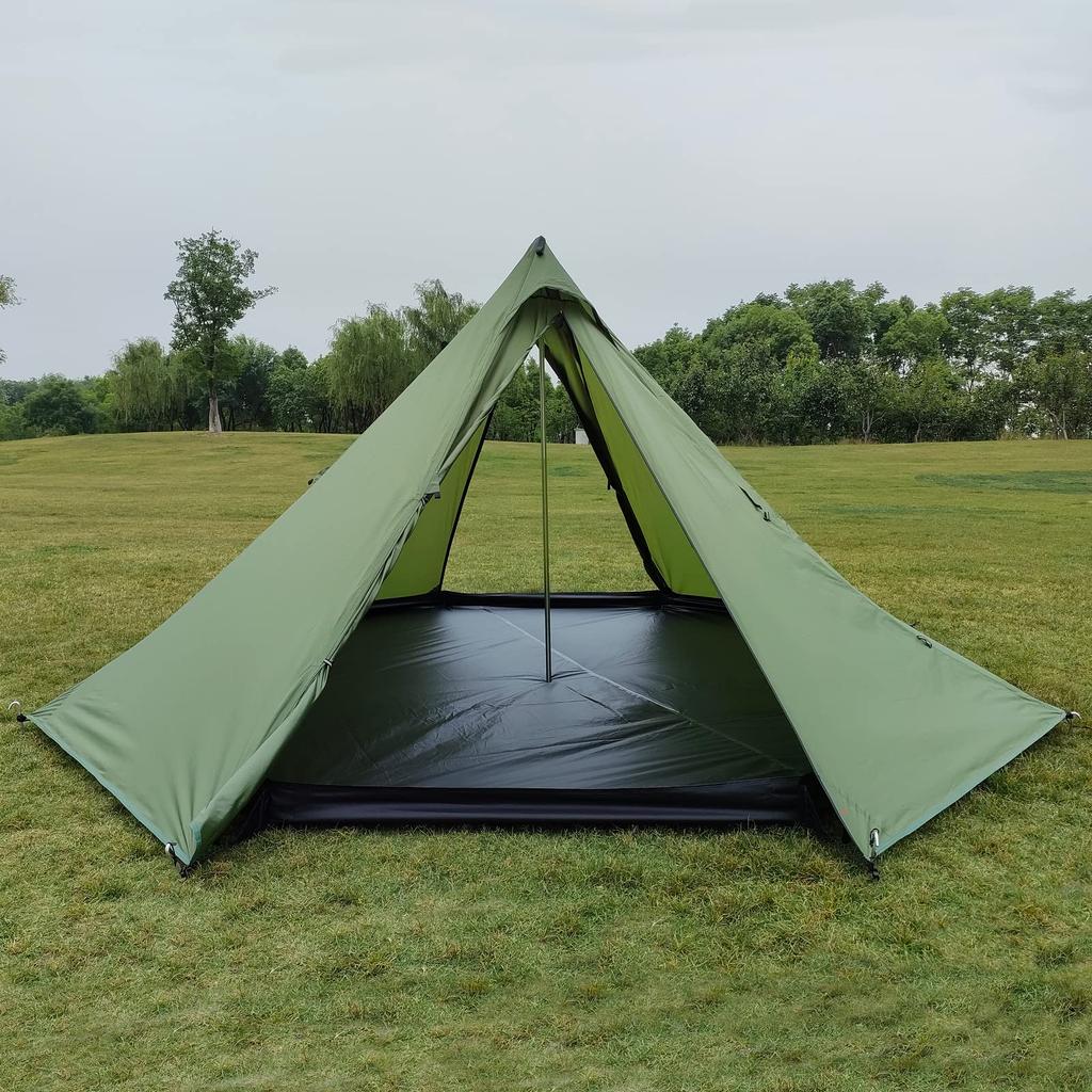 Восьмиугольный коврик для кемпинговой палатки LONGEEK, Пикниковое одеяло, Ультралегкий, Водонепроницаемый коврик