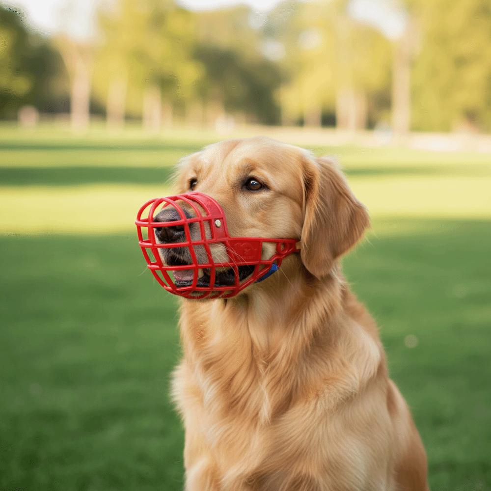 Comfortable Anti-Biting Mouth Cover Adjustable Dog Stop Barking Mask Dog Mouth Mask  Walking