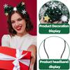 Stylish Christmas Headband For Kids With Attractive Shiny Sequins And Charming Bow For Festive Fun