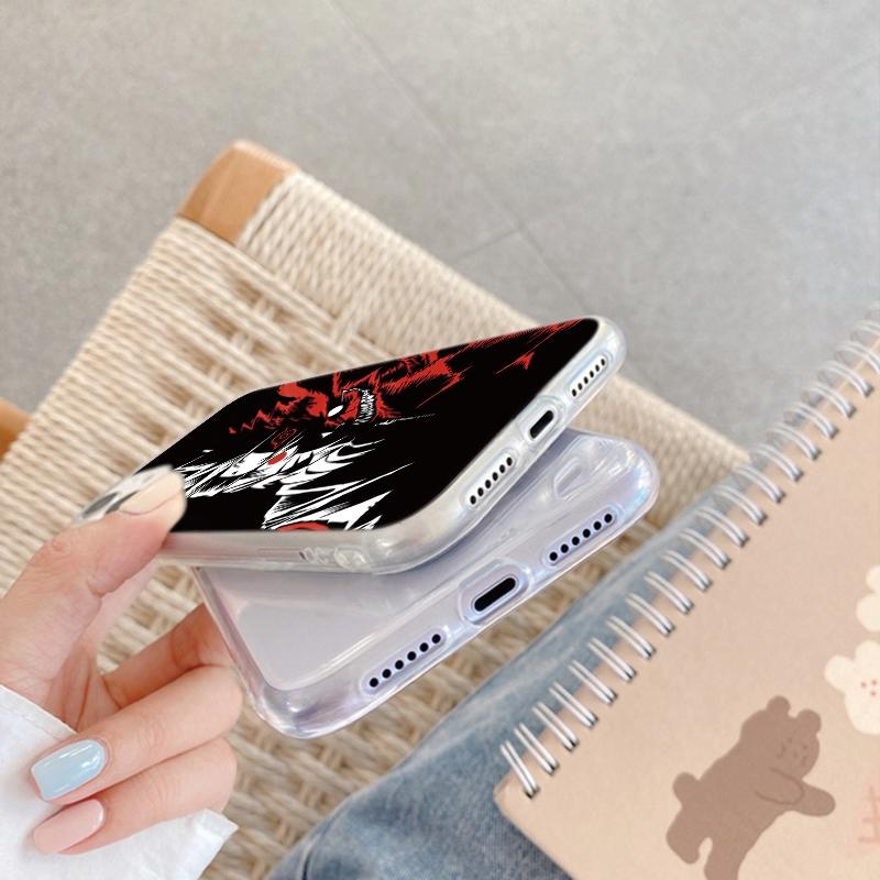 Мягкий прозрачный силиконовый чехол с рисунком аниме для Xiaomi Redmi Note 13 14T 15 Samsung A55 A35 M35 S24 FE iPhone 15 Huawei Honor 200 Camera Защитный противоударный чехол