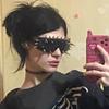 Стимпанк Солнцезащитные очки с большими оправами и заклепками для ногтей Женские Мужские Винтажные Роскошные Дизайнерские Солнцезащитные очки Популярные Цельные Очки