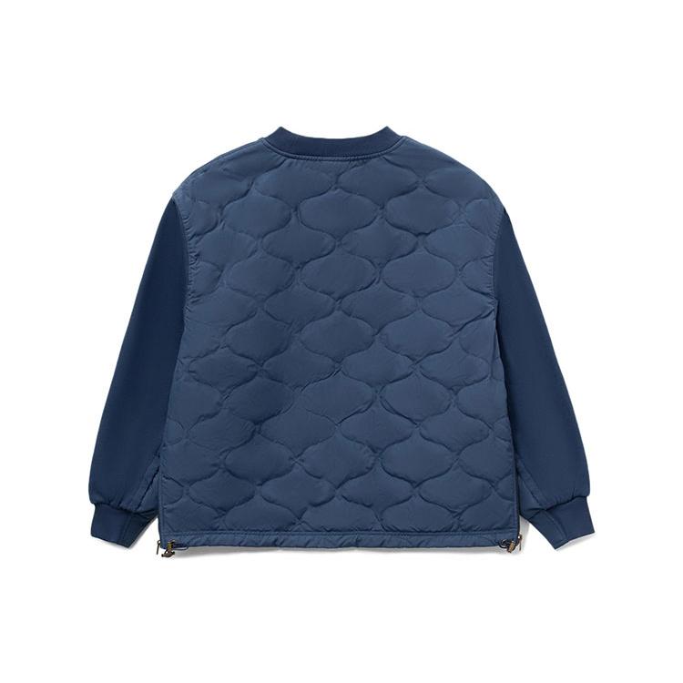 Пуховики Li Ning Мужские Синий Круглый вырез Умеренный Другое AWDRA65-4