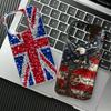 Чехол для телефона с флагами Великобритании и США для iPhone 17 16 15 14 Plus 13 12 11 Pro Max Национальные флаги Модный противоударный чехол из ТПУ