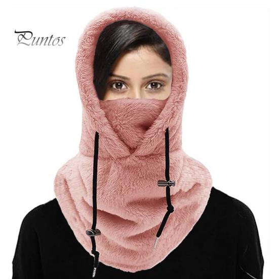 Женская зимняя шапка-балаклава, толстая, теплая, флисовая, ветрозащитная, регулируемая, полная защита, для путешествий на открытом воздухе, для холодной погоды, для езды на велосипеде, катания на лыжах