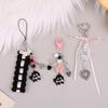 Лолита Лента Щенок Телефон Цепочка Крест Любовь Брелок Подвеска Милый Чехол Для Наушников Анти-Потерянный Ремешок Сумка Декор