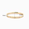 Gold Plating Lover Bracelets&Bangles for Women Rose Gold Color  Charming CZ Cuff Bracelet Luxury Jewellery Gifts AVE