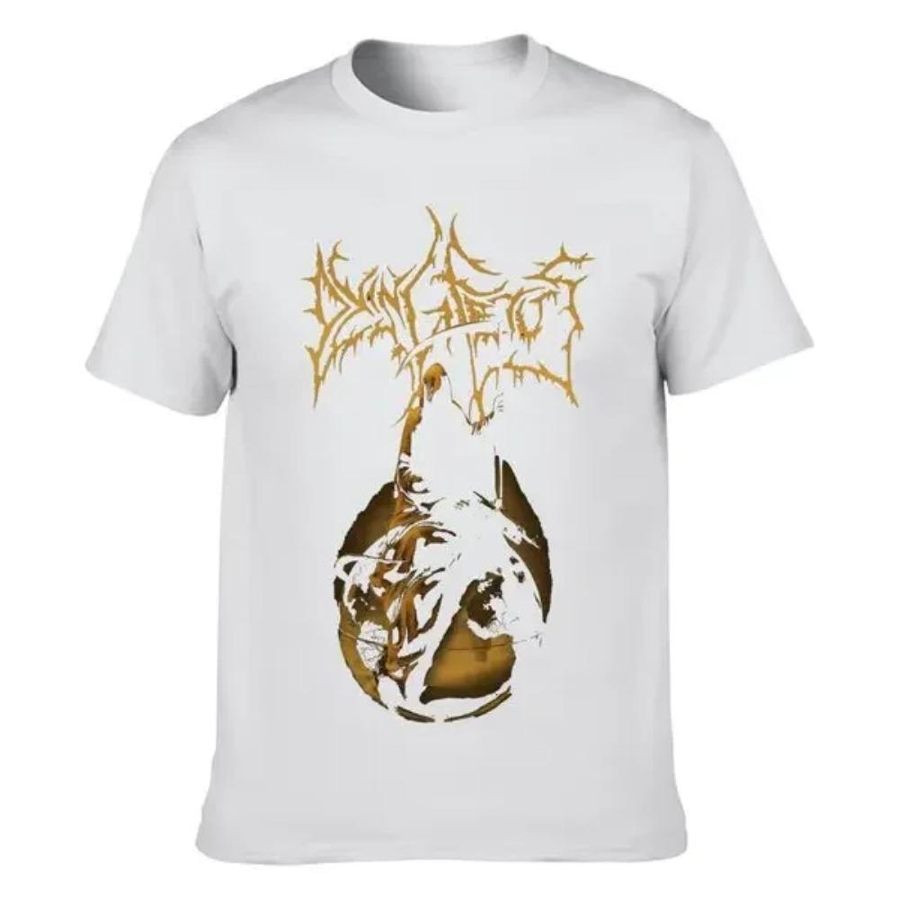 Футболка Dying Fetus Reaper 2024 Высокое качество Брендовая футболка Повседневная Короткий рукав Круглый вырез Модная С принтом 100% Хлопок