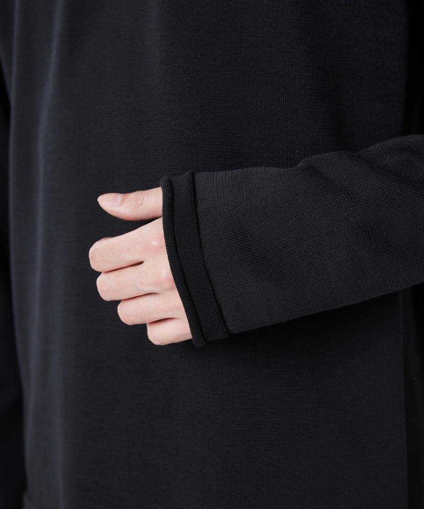 Snow Peak Knit Pullover Knit Sweater Cut and Sew Long Sleeve BLUE M Water-Repellent KN-26SU001 T-Shirt Men's Women's