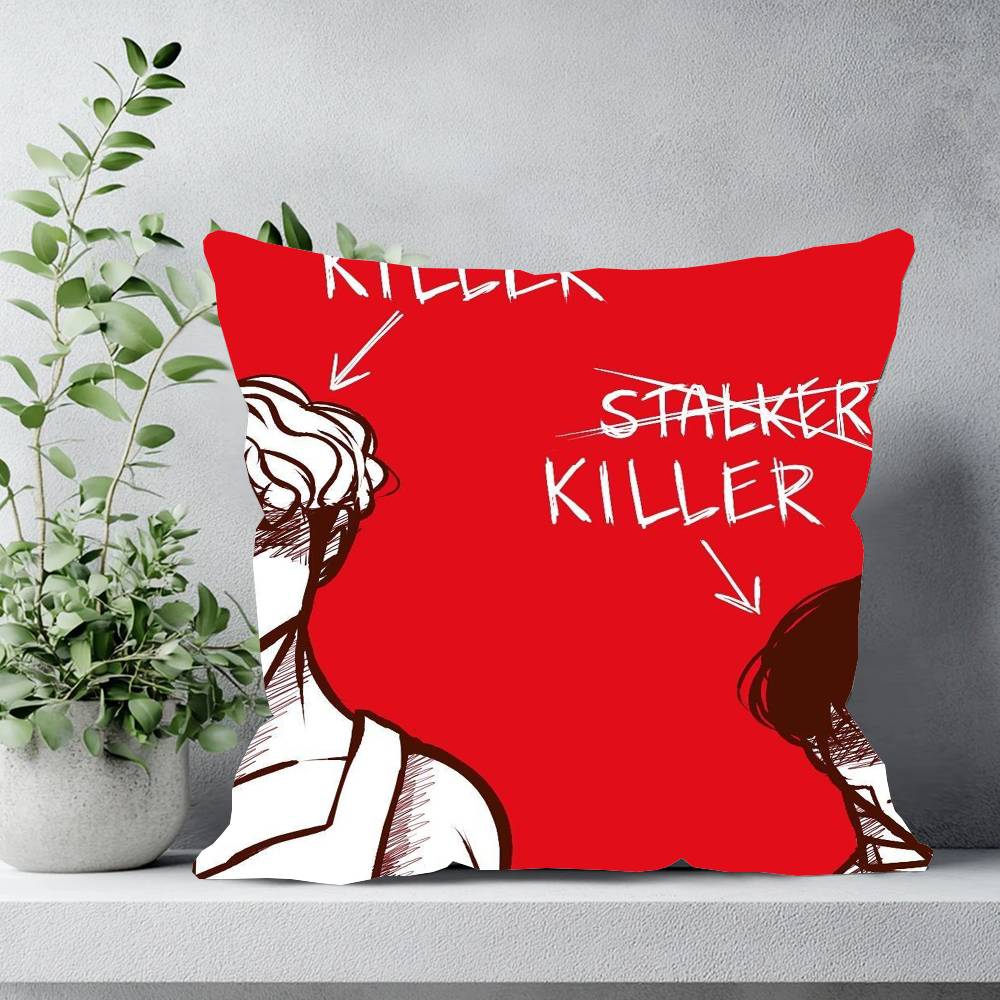 Корейская манга Killing Stalking Винтажная наволочка Чехол для диванной подушки Комната Домашнее украшение