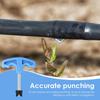 Punch Drip Hole Irrigation Automatic Tool Lines Drippers Lawn Single Puncher Watering Garden Tubing Hole Punch for PE Pipe