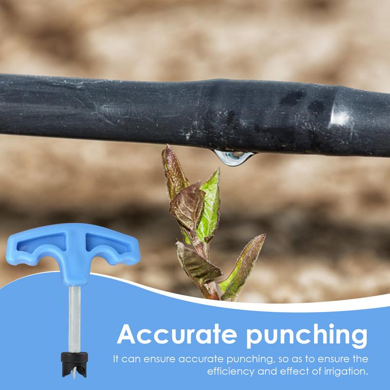 Punch Drip Hole Irrigation Automatic Tool Lines Drippers Lawn Single Puncher Watering Garden Tubing Hole Punch for PE Pipe