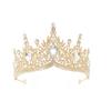 New European and American Bridal Crown Rhinestone Headband Baroque Alloy Crown Wedding Dress Accessories