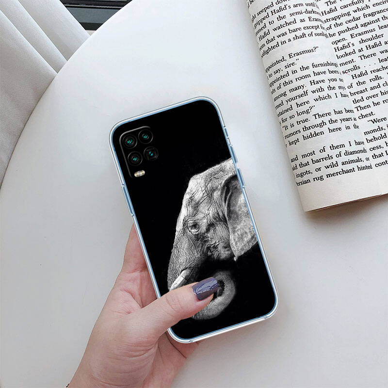 MH8 Animal Elephant Phone Case for Motorola Edge 20 30 S30 40 50 Fusion Lite Plus Pro Neo Ultra One Power Action Macro Hyper Vision Zoom