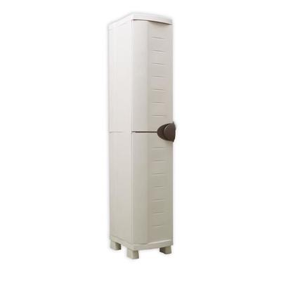 SPACESAVER 35 Высокий шкаф с 1 дверью и полками - Ш 35 x Г 45 x В 184 см - Серия Space SAVER - Для использования в помещении и на улице