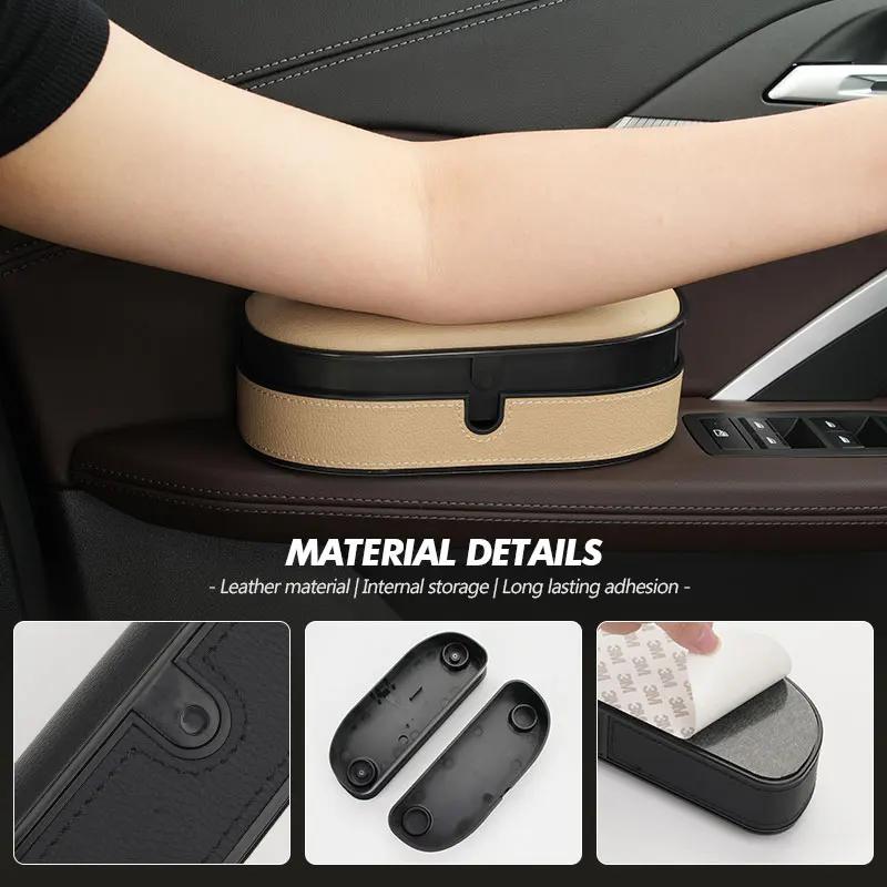 Car Door Arm Rest Storage Box Adjustable Height Elbow Support For Citroen C5 C1 C2 C6 C4L DS3 DS4 DS5 C-Elysee Grand Berlingo