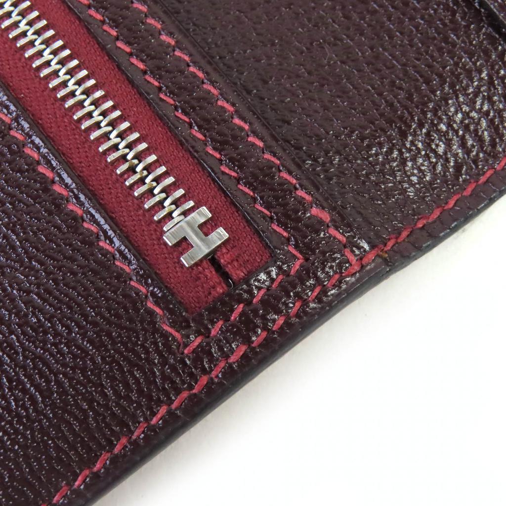 Hermes Кошелек Baan classic H logo кошелек Ящерица Женский Б/у