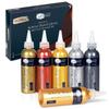 Artina Metallic Crylic Kit De Peintures Acryliques 6x150ml Avec Effet Métallique - Sechâge Rapide Et Résistantes À La Lumière