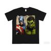 2026 New Highquality Pure Cotton Tshirt with Marvel Heroes Prints Perfect for Casual Wear and Highly Personalized