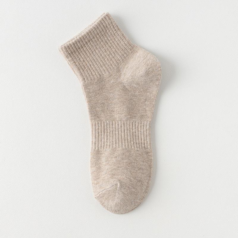 Женские весенне-осенние дезодорирующие антибактериальные спортивные хлопковые носки от пота с эфирными маслами