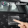 CDR4   4Pcs Car Logo Car Door Handle Anti Scratches Stickers For Mercedes Benz B/C/E/S Class A Class C200L GLC GLE CLA Car accessories