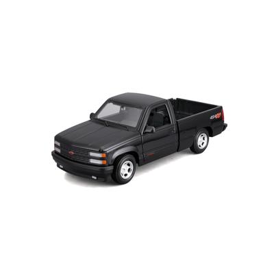 Maisto 1/24 Chevrolet 454 SS Пикап 1993 Черный / Металлическая модель автомобиля (Готовый продукт) 32901 ЧЕРНЫЙ