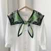 Silk Sunscreen Shawl Sunscreen False Collar Fashion Neckwear  Summer