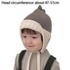 Knitted Ear Protection Cap Cartoon Dinosaurs Earflap Hats Fashion Children's Hats  Autumn Winter