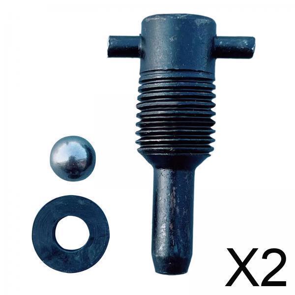 2x Hydraulic Jack Accessories Oil Release Screw Vertical Jacks Parts Repair Tool Stable Performance Spares Part Replace Oil Seal