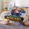 WOW, World of Warcraft  Demon Hunter, Lich King Game Flannel Blanket for Beds Bedroom Sofa Picnic,Throw Blanket Outdoor Leisure