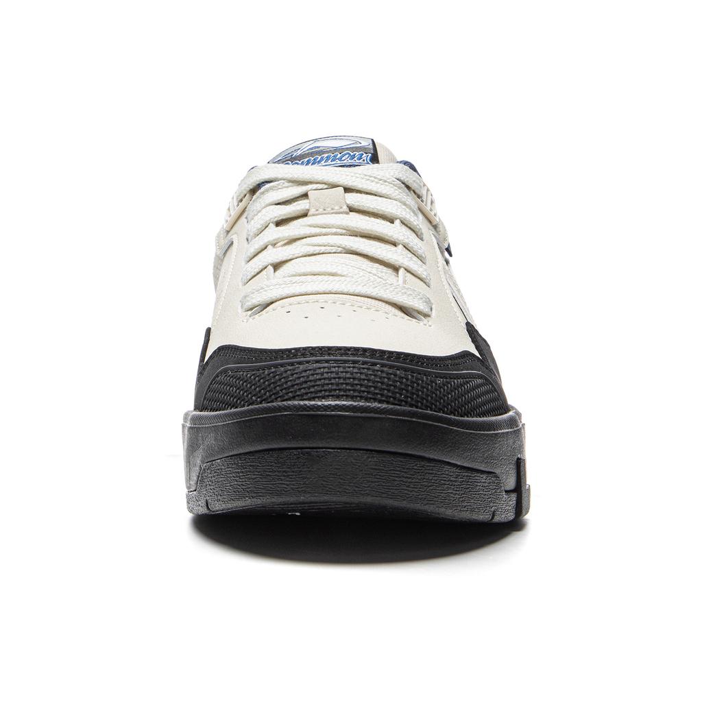 Li Ning Common 80s удобные универсальные нескользящие легкие низкие кроссовки для скейтбординга мужские кроссовки бежево-черные AGCU157-3