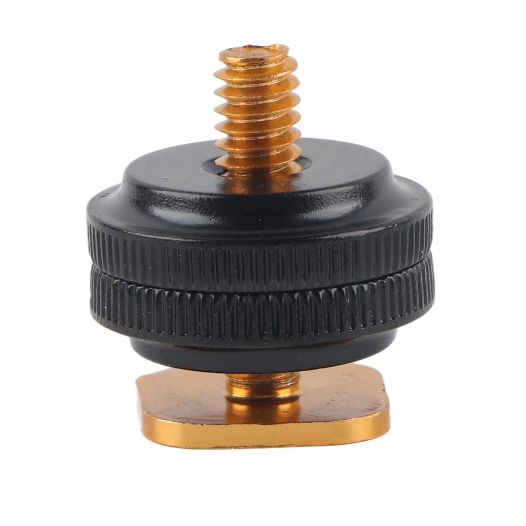 Hot Shoe 1Pc 1 4  Tripod Screw to Flash Hot Shoe Adapter Holder Mount Accessory