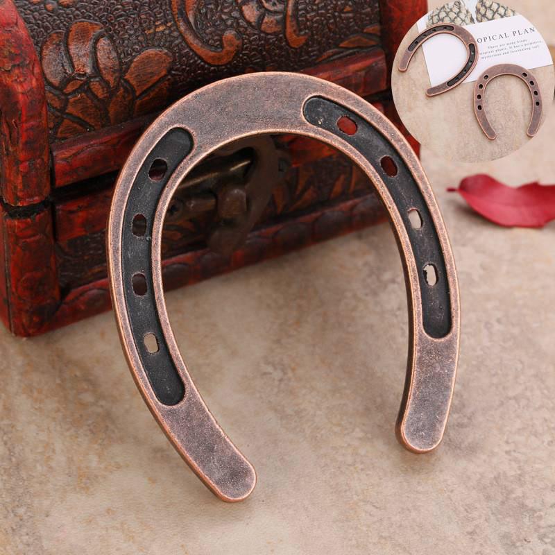 Креативность Оригинальный Простой Удачный Художественный Подарок Подвеска Брелок Ретро Подковы CDN