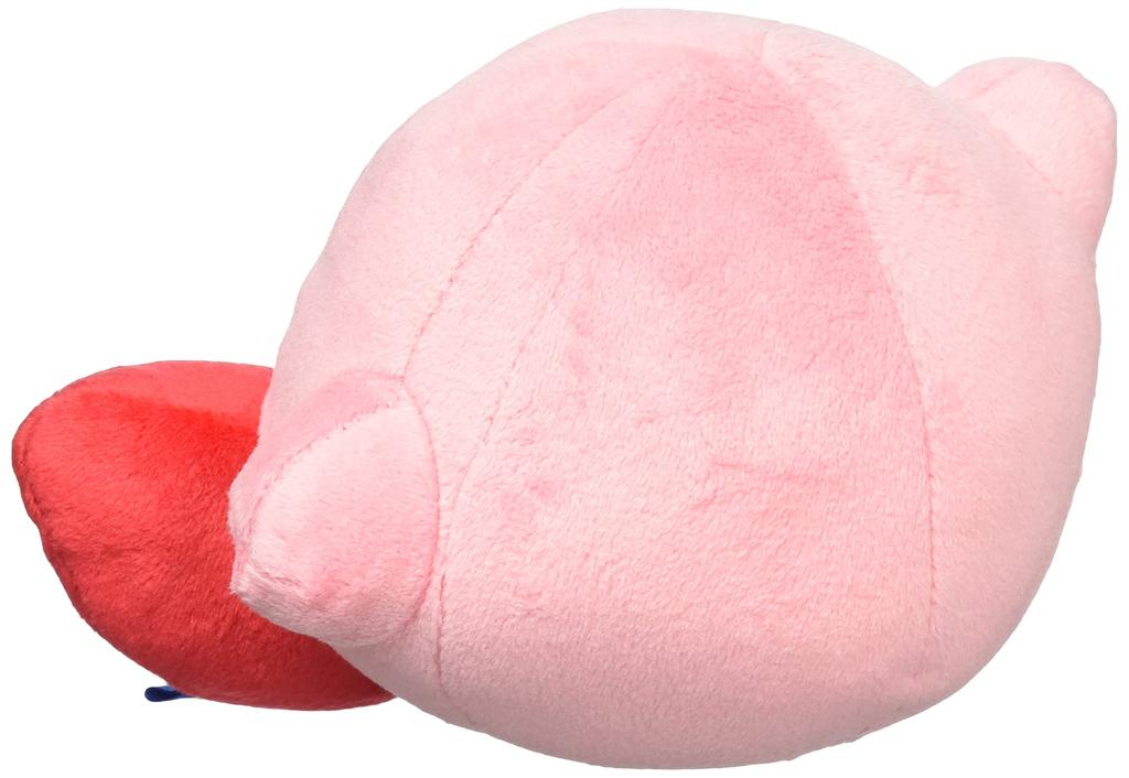 Sanei Boeki Kirby of the Stars ALL STAR COLLECTION Kirby Sitting Plush W13 X D10 X KP16 (S) Toy, H10cm,