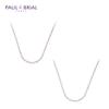 Paul Brial Pybn0240 Shine Oval Necklace
