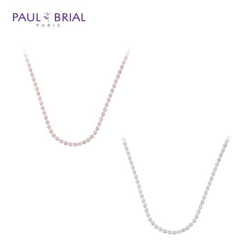 Paul Brial Pybn0240 Shine Oval Necklace