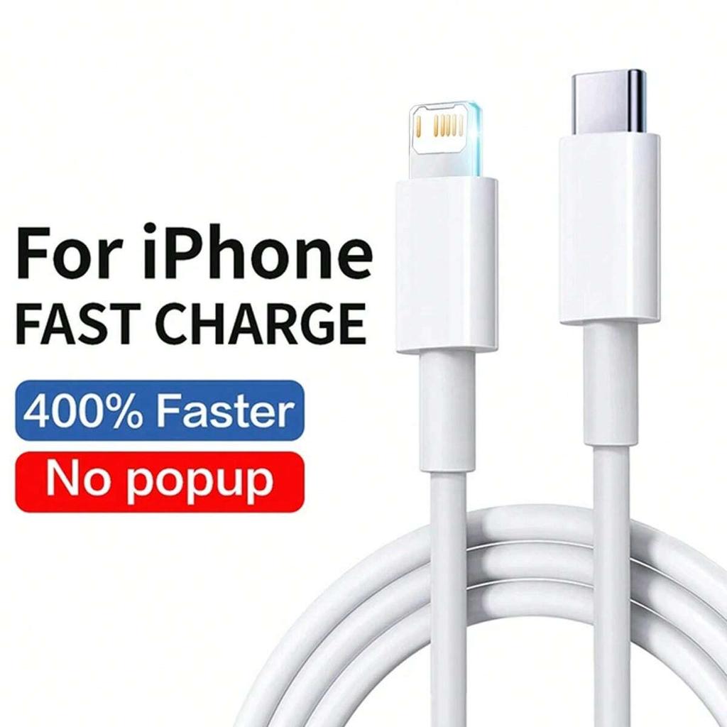 USB Type-C 20W 3.3Ft/100cm Fast Charging Cable For Apple iPhone 14 13 12 11 Pro Max Plus XR Xs Max Phone Charger Accessories