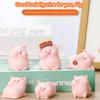 Kawaii Pig Resin Diy Home Decoration Figurines Dollhouse Moss Landscape Fairy Garden Miniatures Room Decor