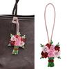 Flower Plants Bag Accessories Pendant Patches For Clothing Diy Sew On Beaded Applique Bag Charm Bordados Para Bag Clothing