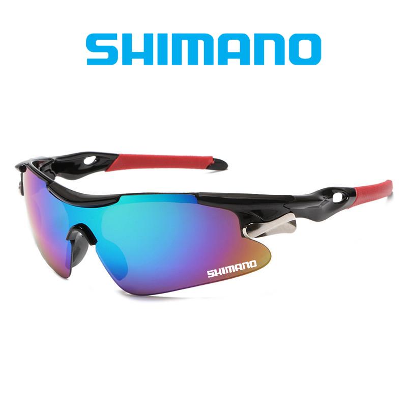 Shimano Professional поляризованные очки для велоспорта велосипедные очки для вождения рыбалка спортивные солнцезащитные очки для спорта на открытом воздухе UV 400