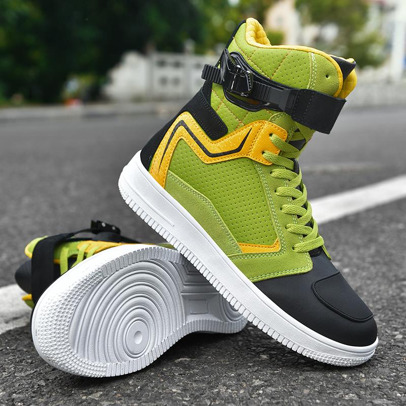 Новая мужская мотоциклетная обувь Мужские всесезонные внедорожные мотоботы для райдера Гоночные ботильоны Всесезонная мотоциклетная экипировка для путешествий