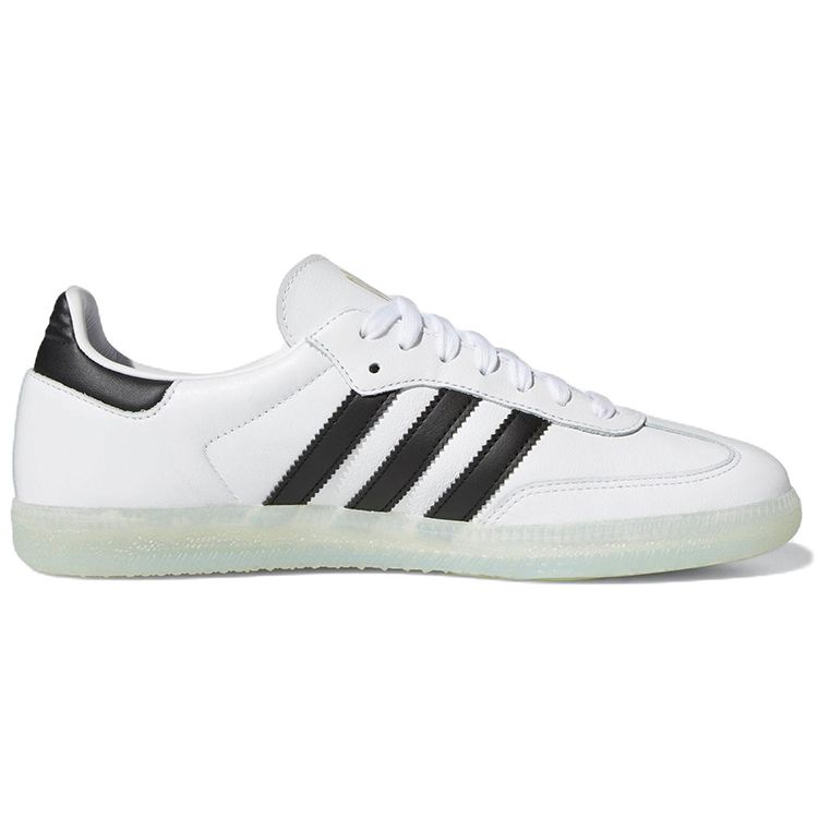 Jason Dill x adidas Samba Белые Черные Унисекс Кроссовки Облачно-белый Основной черный Золотистый металлик GZ4730