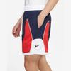 Nike Throwback Woven Drawstring Loose Basketball Shorts Men Bottoms Red CV1863-419