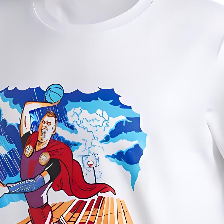 adidas Мужская баскетбольная футболка с короткими рукавами X Marvel Kp Thor Polozinke Avengers, белые топы FI6374