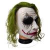 American Movie Clown Latex Mask Heath Ledger Dark Knight Batman DC Jack the Clown Hairpiece