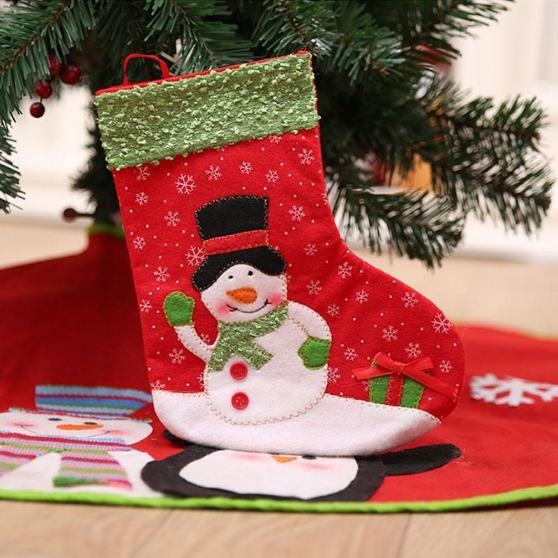 Christmas Decorations Xmas Gift Creative Santa Claus Christmas Socks